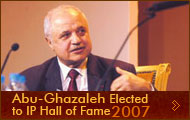 Abu-Ghazaleh Elected to IP Hall of Fame 2007